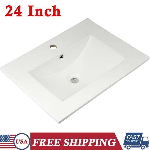 Inch white ceramic drop - ceramic, drop-in
